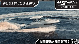 The New 2023 Sea Ray 320 Sundancer Is A Spacious amp Powerful Boat With Functionality amp Versatility [upl. by Noerb36]