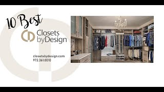 10 Best Closets By Design  BRUTUS BLVD [upl. by Enytsirhc385]