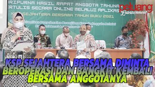 The NEWS  ANGGOTA DUKUNG PEMULIHAN KSP SEJAHTERA BERSAMA [upl. by Maclay]