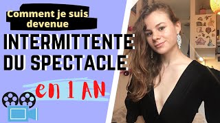 COMMENT DEVENIR INTERMITTENTE DU SPECTACLE RAPIDEMENT  Cinéma année blanche pôle emploi rôles [upl. by Lola]