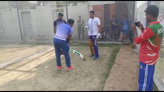 Shakib Al Hasan Batting Pactise With His Coach Mohammad Salauddin Masco Shakib Cricket Academy [upl. by Issim155]