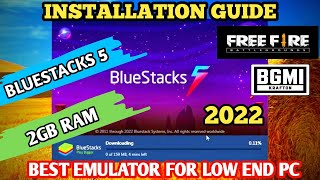 How to install bluestacks 5 Low end PC in 2022 100 Working 2gb4gb ram [upl. by Galina]