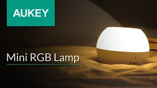 AUKEY Mini RGB Lamp LTST23 [upl. by Silvia599]