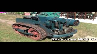 Ransomes MG2 Crawler [upl. by Leamse703]