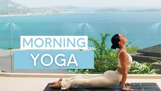 15 MIN MORNING YOGA FLOW  Feel Good Yoga Flow [upl. by Rekrap420]