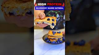 Healthy Dessert  Blueberry Baked Oats [upl. by Einohpets]