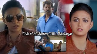 Vikram And Keerthy Suresh Cute Fight Scene  Saamy 2 Telugu Movie Scenes  Cinema Ticket Movies [upl. by Ahsiuqet]