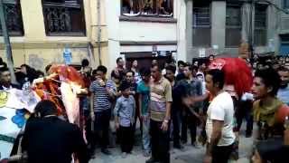 Indra Jatra २०७२  2015  Lakhe vs Pulu Kishi Dance  Lakhenani  Full HD [upl. by Ling]