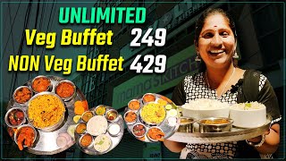 Mamas Kitchen Unlimited Buffet  Hyderabad  Food Chowraasta [upl. by Siblee]