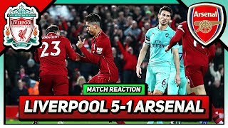 Liverpool 51 Arsenal  quotEMBARRASING At The Back Againquot  Bhav [upl. by Aitropal]