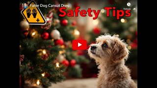 🎄 Keep Your Dog Safe Around the Christmas Tree This Holiday Season [upl. by Arihppas]