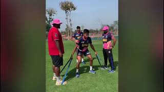 Coaching the Royals How the quicks trained pre IPL [upl. by Stamata175]