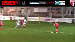 MATCH HIGHLIGHTS  Inverurie Locos 0 v Buckie Thistle 0 [upl. by Zachariah559]