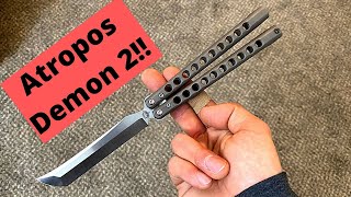 RUSSIAN balisong  Atropos Demon 2 Unboxing Zen Pins [upl. by Nickola]