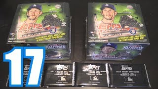 UNBOXING 2017 TOPPS SERIES 2  Opening Packs 17 [upl. by Yeltihw]