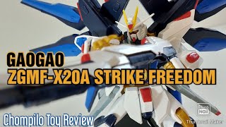 GAOGAO 201 ZGMFX20A STRIKE FREEDOM REVIEW [upl. by Ecarg502]