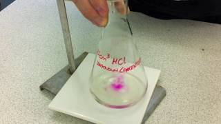 Titration using phenolphthalein [upl. by Amaryl]