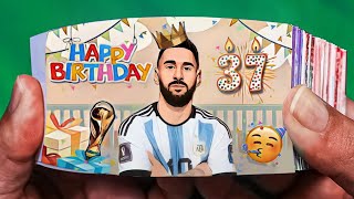 The GOAT Lionel Messi 37th Happy Birthday FlipBook [upl. by Anayd]