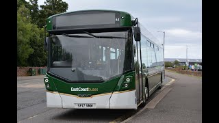 East Lothian Bus Spotting [upl. by Hajile]