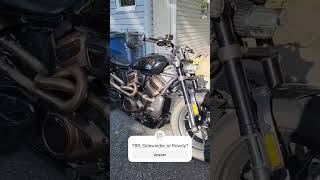 2022 Sportster S sidewinder exhaust idle and rev sportster harleydavidson [upl. by Anatola]