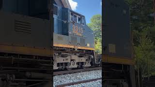 Lagrange Ga 09202024 CSX 440 amp CSX 3315 slowride csx csxt railfan railroad foamer rails [upl. by Gizela475]