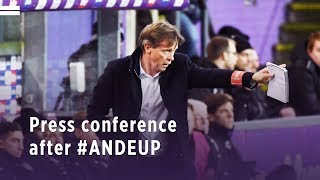 Press conference after ANDEUP [upl. by Sollie]