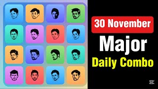 Major Puzzel Durov Combo 17 November  17 November Major Puzzle Game Solved [upl. by Alue273]