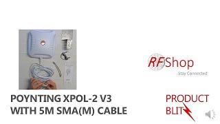 Product Blits  XPOL2 v3 5m SMA Coaxial Cable [upl. by Sirrot671]