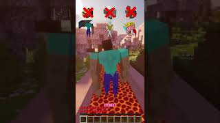 Minecraft Magma Damage vs Different Mobs🤯 もういいよminecraft shorts [upl. by Aurora263]