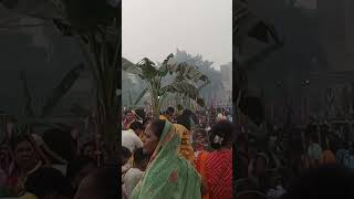 Chhath Pooja Part9  viralvideo [upl. by Ardnaid]