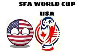 USA 2038 SFA World Cup  Qualified teams and Draws [upl. by Fi]