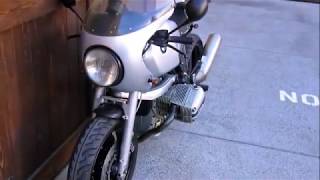 BMW R1100RS Custom Cafe RacerCustom Moto [upl. by Inod]