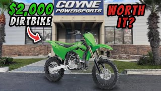 Buying The Cheapest Kawasaki KX85 2stroke Dirt Bike Of 2024 [upl. by Manvell]