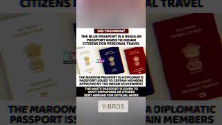 Indian Passport Difference passport indianpassport [upl. by Nawram]