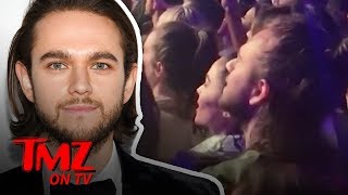 Zedd amp Olivia Culpo Got Very Flirty During the First Weekend at Coachella  TMZ TV [upl. by Annairol]