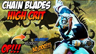 BEST NEW HIGH DPS CHAIN BLADES BUILD  Shock Chain Blades  Dauntless Builds 1144 [upl. by Lledrac]