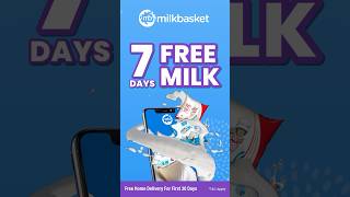 Enjoy 7 Days of FREE Milk Worth ₹210 🥛 Use Code GET7 on a ₹750 TopUp [upl. by Eikceb]