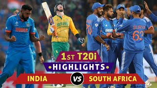 India vs South Africa 1st T20 Highlights 2023  SA vs IND T20  IND vs SA 1st T20 2023 Highlights [upl. by Nirat]