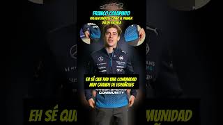 😅 ¿Por qué Colapinto está tan nervioso ¡Descúbrelo F1 williams francocolapintoenf1 [upl. by Erkan547]