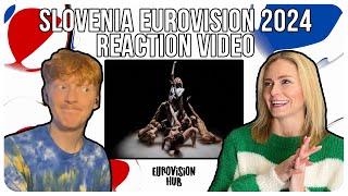 Slovenia  Eurovision 2024 Reaction  Raiven  Veronika  Eurovision Hub [upl. by Bellda216]