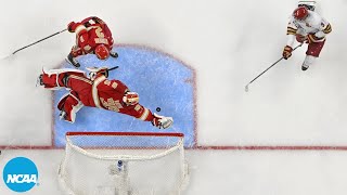 Save after miraculous save  Denver goalie Matt Davis  2024 Men’s Frozen Four [upl. by Ahsatsan190]