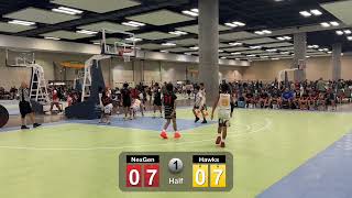 NexGen vs Honolulu Hawks  21724 AAU Shaka Classic 7th Grade Red Div [upl. by Torruella]