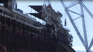 Smantellamento della Costa Concordia [upl. by Kiraa]