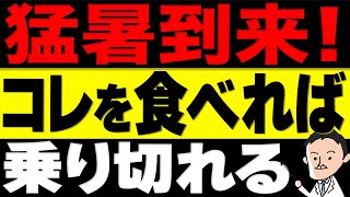 【栄養学】30℃を超える日はコレ食べて！暑すぎる夏に強くなる食べ物と天然塩 [upl. by Eppes432]