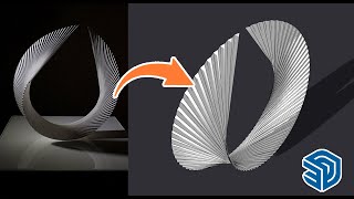 Sketchup Tutorial How to quickly create a Paperfolding Modeling in sketchup [upl. by Elana720]