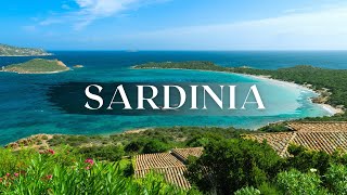 Costa Smeralda Sardinia  Italys Jet Set Island  Drone Relaxation Video [upl. by Eniffit]