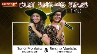 Konkani Duet Singing Stars EP 25  Finals │Sonal Monteiro amp Simone Monteiro│Daijiworld Television [upl. by Egreog]