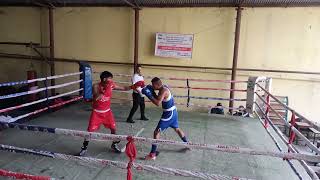 ASBC Asian elite boxing selection 2024 Roshan d magararmyvs Bikash ranalalitpur [upl. by Nimaynib87]