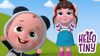 Head Shoulders Knees amp Toes  Nursery Rhymes amp Kids Songs [upl. by Constantin]