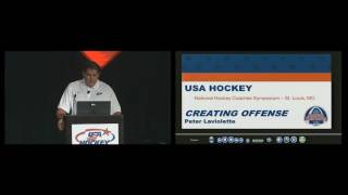 PETER LAVIOLETTE  Hockey  Creating an Offensive Identity Presentation [upl. by Rainwater]